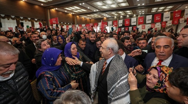 Siverek'e il sözü veren siyasiler kervanına Kılıçdaroğlu'da katıldı