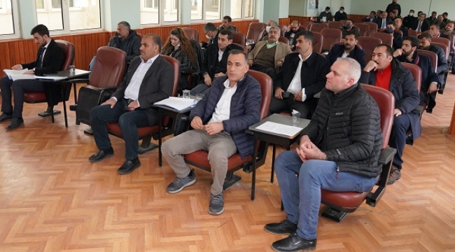 Siverek'te Mart ayı meclis toplantısı yapıldı