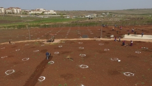 Başkan Çakmak, Kent Ormanı alanında incelemelerde bulundu