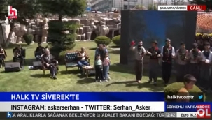 Siverek programı Halk TV'de canlı olarak yayınlanıyor