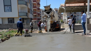 Siverek'te sokaklar yenileniyor