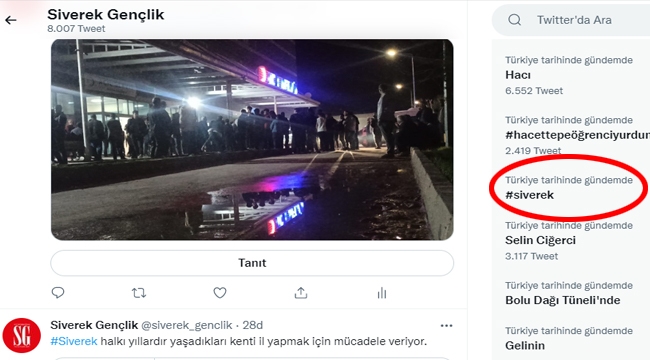 Siverek Türkiye'de gündeminde