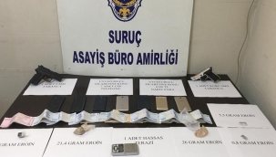 Şanlıurfa'da uyuşturucu satıcılarına operasyon