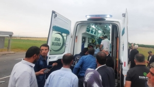 Şanlıurfa "Ölüm yolunda" bir kaza daha: 1 yaralı