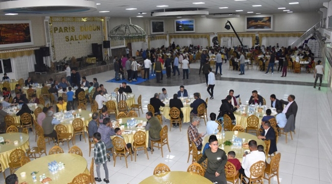 Siverek İyilik Sensin Derneğinden iftar yemeği