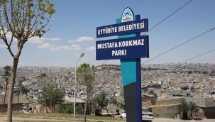 Eyyübiye'de bir park daha tamamlandı