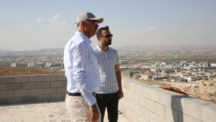 Eyyübiye sıfır atık geri dönüşüm tesisi yükseliyor