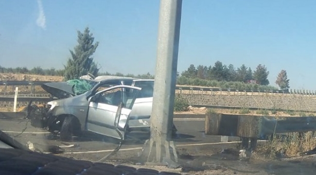 Şanlıurfa'da feci kaza: 3 ölü 1 ağır yaralı