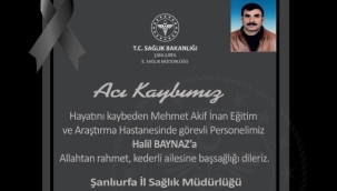 Şanlıurfa'da hastane personeli trafik kazasında can verdi