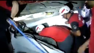 Şanlıurfa'da kontrolden çıkan otomobil takla attı: 1 yaralı