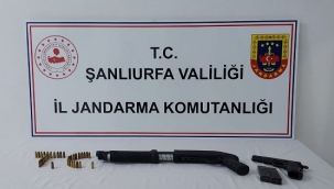 Şanlıurfa'da silah ve uyuşturucu operasyonu