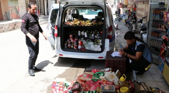 Şanlıurfa'da tarihi geçmiş 59 bin gıda ürünü imha edildi