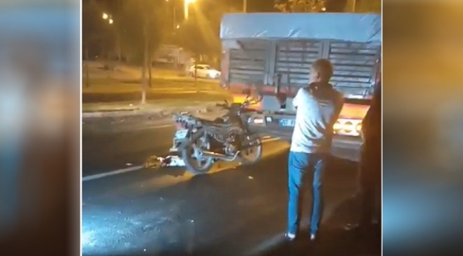 Siverek'te motosiklet ile tır çarpıştı: 1 ölü