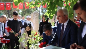 15 Temmuz şehidi Mustafa Direkli mezarı başında anıldı