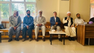 İttihadul Ulema'dan bir heyet Abuzer Hocanın taziyesine katıldı