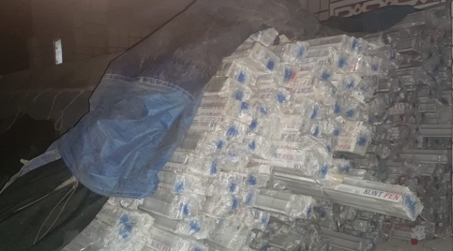 Şanlıurfa'da bir milyon lira değerinde pvc çalan hırsızlar yakalandı