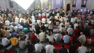 Şanlıurfa'da Kurban Bayramı namazı heyecanı