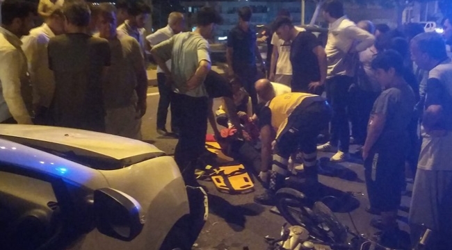 Şanlıurfa'da otomobil ve motosiklet çarpıştı: 1 ağır yaralı 