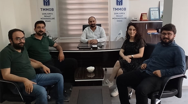 Şanlıurfa İnşaat Mühendisleri Odası yönetim kurulu belli oldu