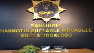 Şanlıurfa'da uyuşturucu madde ele geçirildi