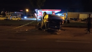 Siverek otogar kavşağında kaza: 1 ölü 4 yaralı