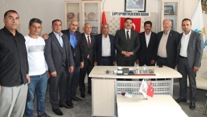 Başkan Canpolat muhtarları ziyaret etti