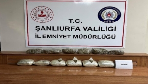 Şanlıurfa'da uyuşturucu operasyonu: 2 gözaltı 
