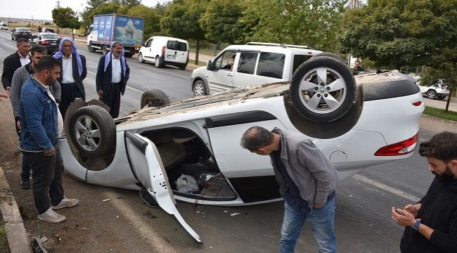Siverek'te trafik kazası: 1 yaralı