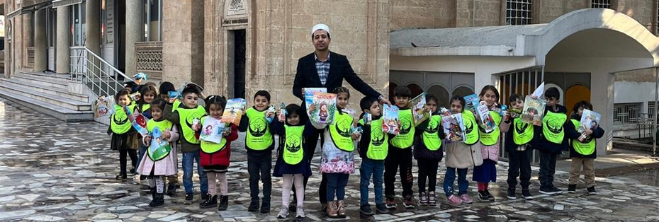 Şanlıurfa'da cami çocuk buluşması