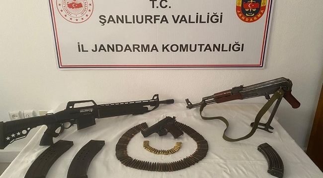Siverek'te silah kaçakçılarına operasyon: 2 tutuklama
