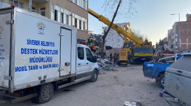 Siverek Belediyesi Adıyaman halkının yanında oldu