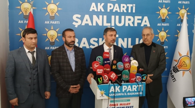 AK Parti Şanlıurfa'da seçim çalışmalarına başladı
