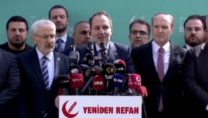 Erbakan: Seçime müstakil olarak gireceğiz 