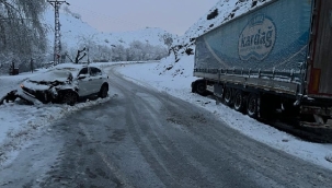 Şanlıurfaspor konvoyunda kaza: 3 yaralı