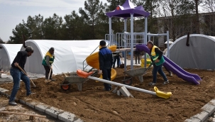 Siverek'ten Adıyaman'a destek sürüyor