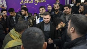 Bağımsız aday Bucak'a yoğun ilgi