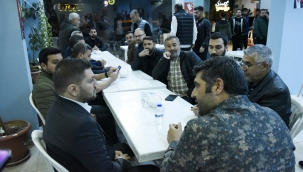 Bucak, Şanlıurfa'da seçim çalışmalarını sürdürüyor