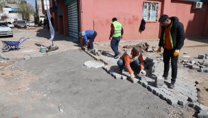  Haliliye'de üst yapı çalışmaları devam ediyor