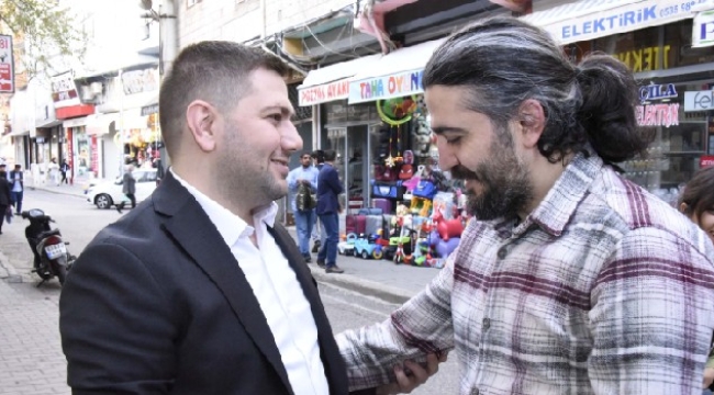 Mustafa Hakkı Bucak Esnafları Ziyaret Etti