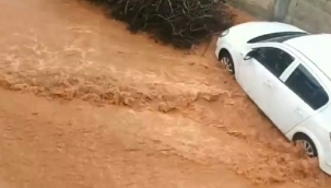 Şanlıurfa'da sağanak yağış etkili oldu