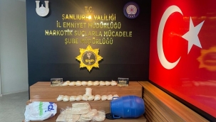 Şanlıurfa'da uyuşturucu operasyonu: 3 gözaltı