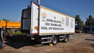 Siverek Belediyesi araç filosuna doğal afet müdahale aracı kattı