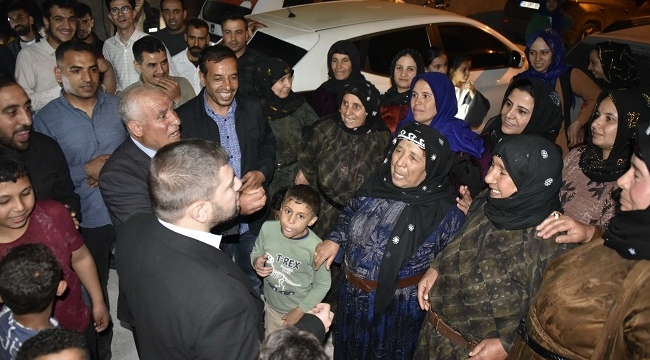 Bağımsız Aday Mustafa Hakkı Bucak'a ailelerden destek