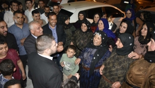 Bağımsız Aday Mustafa Hakkı Bucak'a ailelerden destek