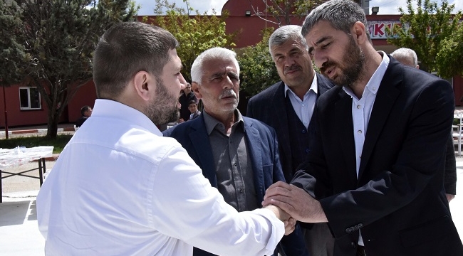 Bucak, Siverek'te STK temsilcileri ve muhtarla buluştu