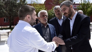 Bucak, Siverek'te STK temsilcileri ve muhtarla buluştu