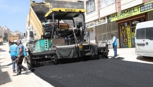 Haliliye'de yollar sıcak asfaltla konfor kazanıyor
