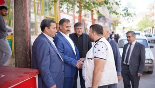 İyi Parti adayı Yetim'den Süleymaniye esnafına ziyaret