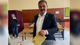 İYİ Parti Şanlıurfa Milletvekili Adayı Emin Yetim oyunu kullandı
