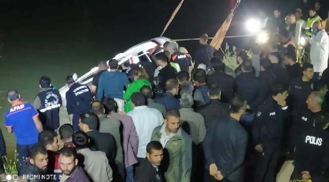 Şanlıurfa'da ticari araç sulama kanalına düştü : 5'i çocuk 6 kayıp
